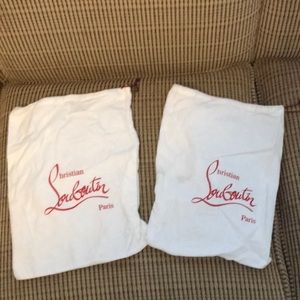 Louboutin two dust bags